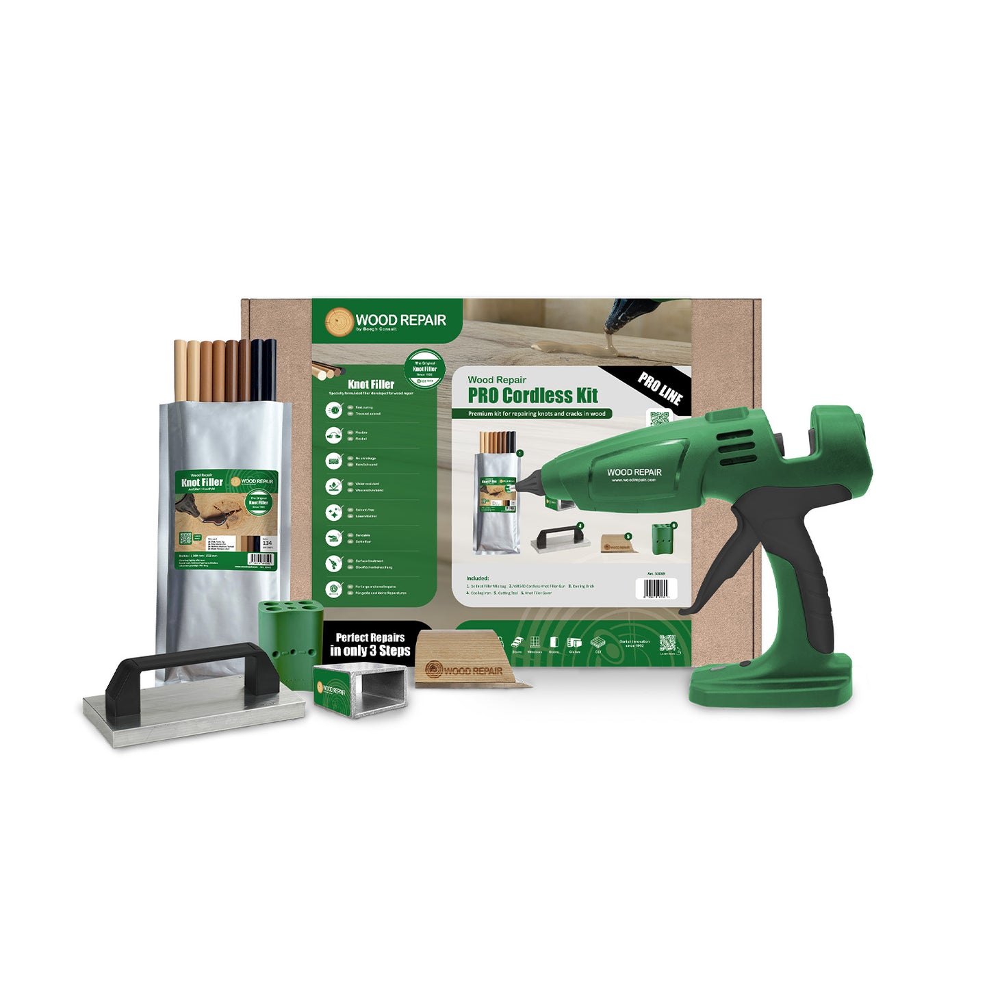 Wood Repair PRO Cordless Kit