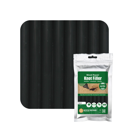 Wood Repair Knot Filler Compact - 150 mm (8 sticks) - Black