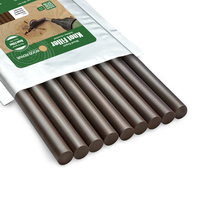 Wood Repair Knot Filler - 300 mm (9 sticks) - Mahogany